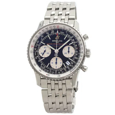 Pre-owned Breitling Stainless Steel Wristwatch () In Multi