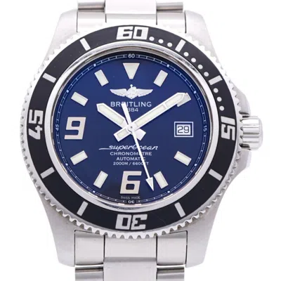 Pre-owned Breitling Stainless Steel Wristwatch () In Multi