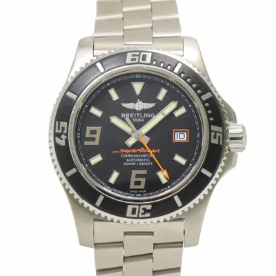 Pre-owned Breitling Stainless Steel Wristwatch () In Multi