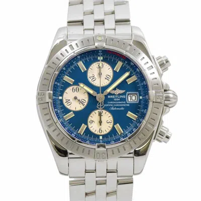 Pre-owned Breitling Stainless Steel Wristwatch () In Multi