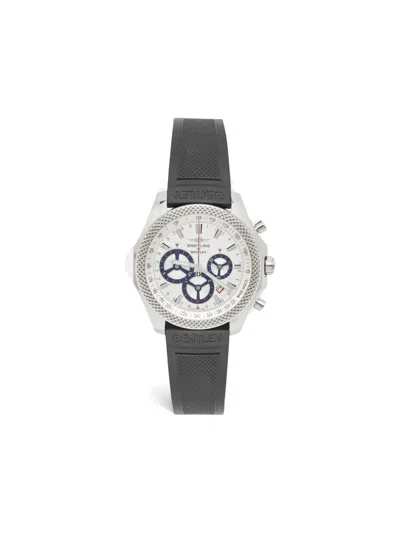 Pre-owned Breitling Steel Chronograph Metallic Dial 49mm
