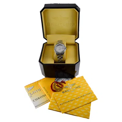 Pre-owned Breitling Steel Ladies Colt Oceane Quartz Watch Circa 2003 In New Condition In Multi