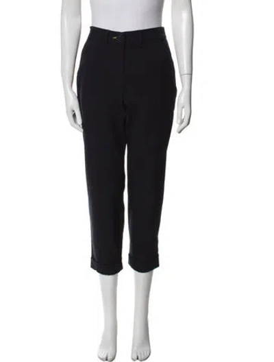 Pre-owned Breitling Straight Leg Pants In Black