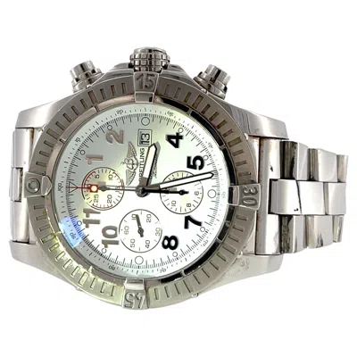 Pre-owned Breitling Super Avenger Automatic Watch – Stainless Steel, 48mm (preloved) In Multi