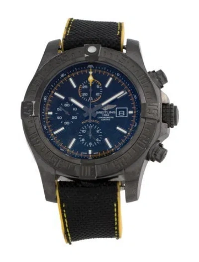 Pre-owned Breitling Super Avenger Ii Watch In Multi