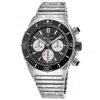 Breitling Super Chronomat B01 44 Black Dial Steel Men's Watch Ab0136251b1a1 In Black