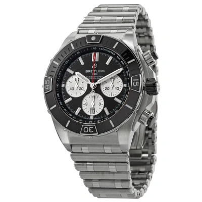 Breitling Super Chronomat B01 Chronograph Automatic Chronometer Black Dial Men's Watch Ab0136251b1a1