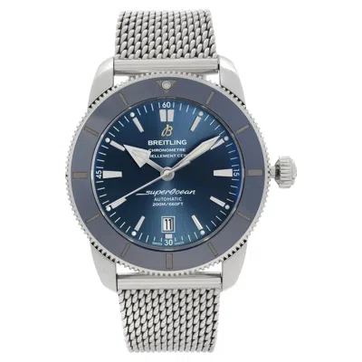 Pre-owned Breitling Super Heritage Steel Blue Dial Automatic Mens Watch Ab2020161c1a1