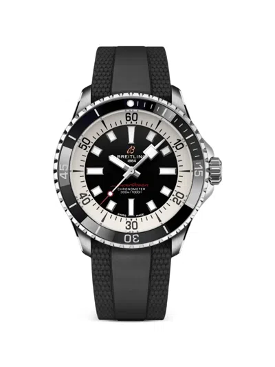 Breitling Superocean 42mm Watch In Black