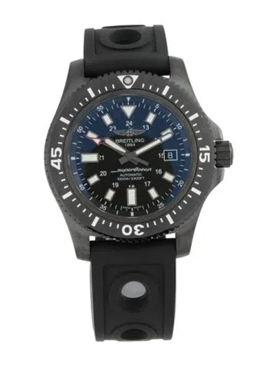 Pre-owned Breitling Superocean 44 Watch In Multi