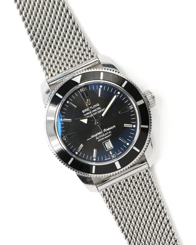 Breitling Superocean 46mm Watch In Silver