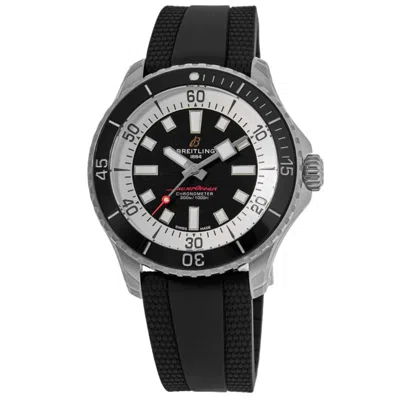 Breitling Superocean 42mm Watch In Black