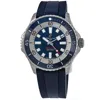 Breitling Superocean Automatic 46 Blue Dial Rubber Strap Men's Watch A17378e71c1s1 In Blue