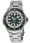 Breitling Superocean Automatic 46 Super Diver Green Dial Titanium Men's Watch E10379d31l1e1 In Green