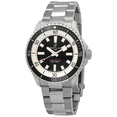 Breitling Superocean Automatic Chronometer Black Dial Men's Watch A17375211b1a1