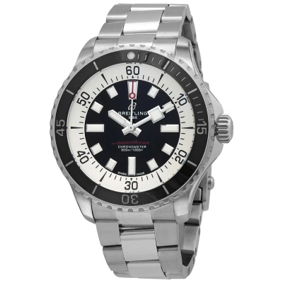 Breitling Superocean Automatic Chronometer Black Dial Men's Watch A17376211b1a1