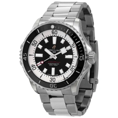 Breitling Superocean Automatic Chronometer Black Dial Men's Watch A17378211b1a1