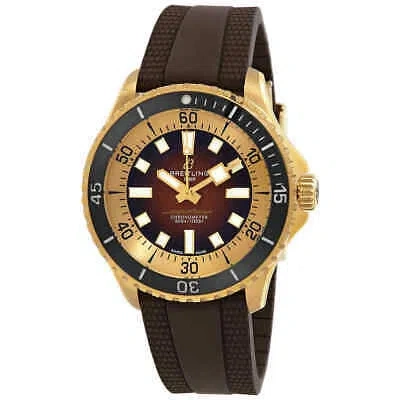 Pre-owned Breitling Superocean Automatic Chronometer Brown Dial Men's Watch N17376201q1s1