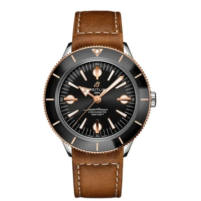 Breitling Superocean Heritage '57 Automatic Black Dial Men's Watch U10370121b1x1 In Brown