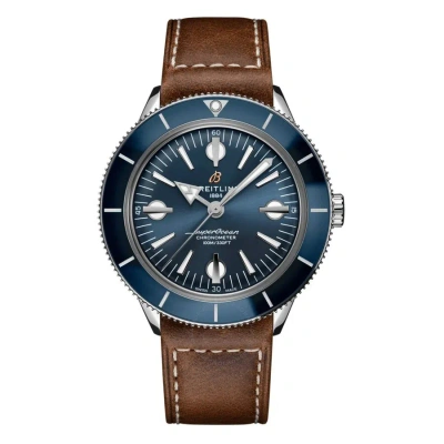 Breitling Superocean Heritage '57 Automatic Blue Dial Men's Watch A10370161c1x2 In Brown