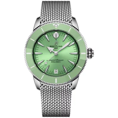 Breitling Superocean Heritage Automatic 36 Green Dial Stainless Steel Women's Watch A10390361l1a1