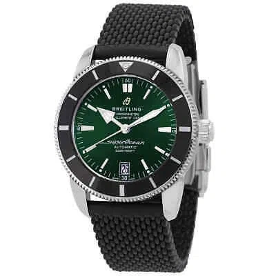 Pre-owned Breitling Superocean Heritage Automatic Chronometer Green Dial Men's Watch