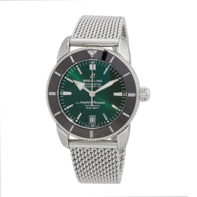 Breitling Superocean Heritage Automatic Chronometer Green Dial Men's Watch Ab2010121l1a1 In Black / Green
