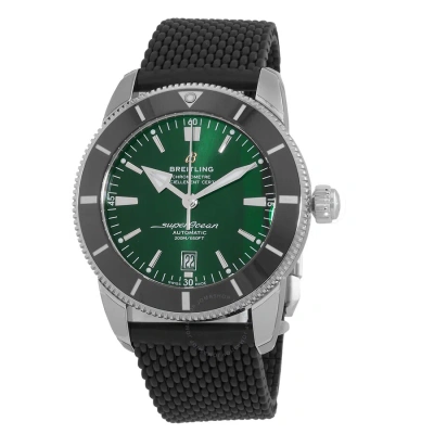Breitling Superocean Heritage Automatic Chronometer Green Dial Men's Watch Ab2020121l1s1 In Black / Green