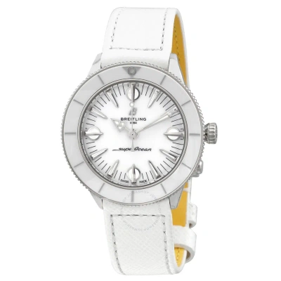 Breitling Superocean Heritage Automatic White Dial Ladies Watch A10340a71a1x1 In Neutral