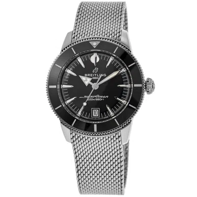 Breitling Superocean Heritage B31 Automatic 44 Black Dial Stainless Steel Men's Watch Ab3112241b1a1 In Multi