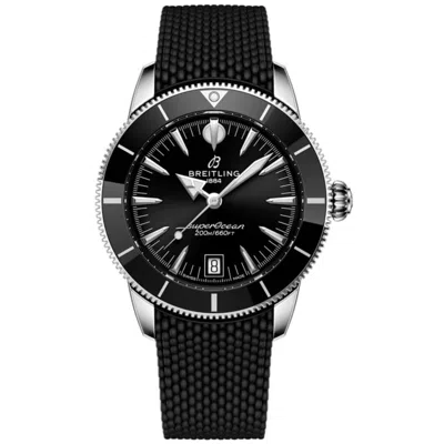 Breitling Superocean Heritage B31 Automatic Black Dial Rubber Strap Men's Watch Ab3110241b1s1