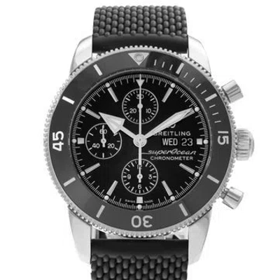 Pre-owned Breitling Superocean Heritage Chronograph 44 Watch In Multi