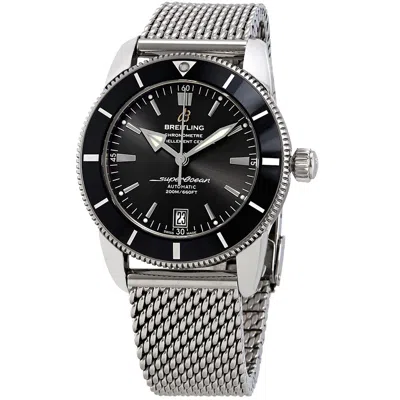 Breitling Superocean Heritage Ii Automatic Chronometer 42 Mm Black Dial Men's Watch Ab2010121b1a1