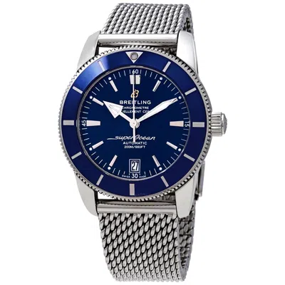 Breitling Superocean Heritage Ii Automatic Chronometer 42 Mm Blue Dial Men's Watch Ab2010161c1a1 In Metallic