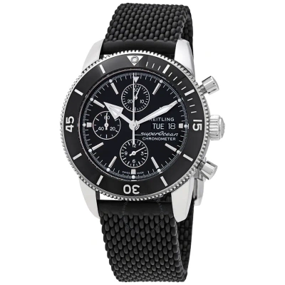 Breitling Superocean Heritage Ii Chronograph Automatic Chronometer Black Dial Men's Watch A13313121b