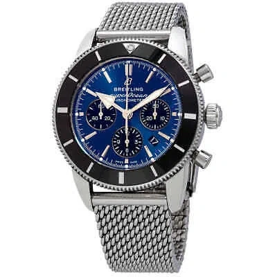 Pre-owned Breitling Superocean Heritage Ii Chronograph Automatic Men's Watch Ab0162121c1a1
