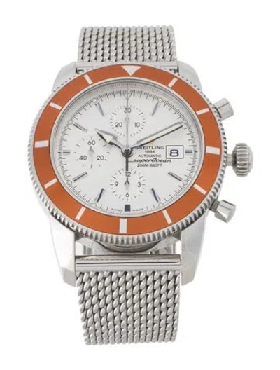 Pre-owned Breitling Superocean Heritage Watch In Multi