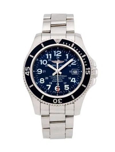 Pre-owned Breitling Superocean Ii Watch, 42mm In Multi