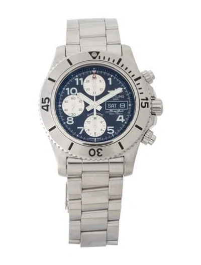 Pre-owned Breitling Superocean Steelfish Chronograph Watch, 44mm In Multi