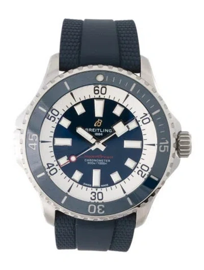 Pre-owned Breitling Superocean Watch, 46mm In Multi