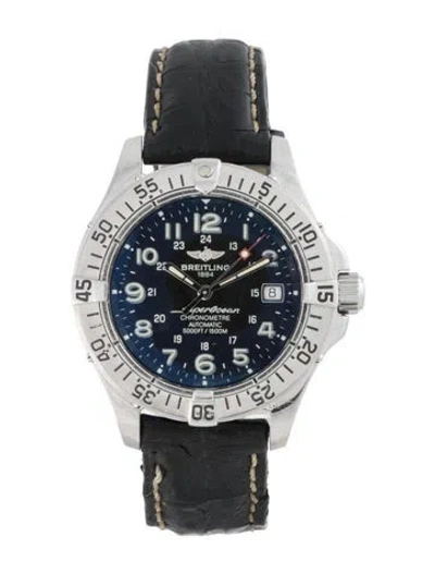 Pre-owned Breitling Superocean Watch In Multicolor