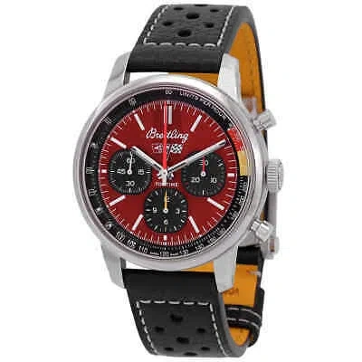 Pre-owned Breitling Top Time B01 Chevrolet Corvette Chronograph Automatic Chronometer Red