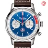 BREITLING BREITLING TOP TIME CHRONOGRAPH AUTOMATIC BLUE DIAL MEN'S WATCH AB01763A1C1A1