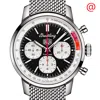 BREITLING BREITLING TOP TIME CHRONOGRAPH AUTOMATIC CHRONOMETER BLACK DIAL MEN'S WATCH AB01765A1B1A1