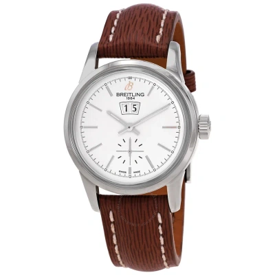 Breitling Transocean 38 Automatic White Dial Men's Watch A1631012/g781.221x.a18ba.1 In Brown