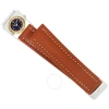 BREITLING BREITLING UNISEX 20 MM LEATHER WATCH BAND WITH SECOND TIME ZONE ATTACHMENT B6107211/A106.154X.A18D