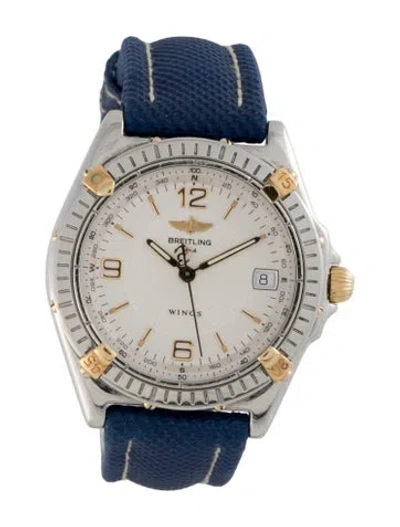 Pre-owned Breitling Wings Watch In Multi