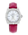 BREITLING BREITLING WOMEN'S GALACTC DIAMOND WATCH, CIRCA 2014 (AUTHENTIC PRE-OWNED)