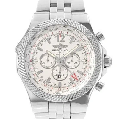 Pre-owned Breitling X Bentley Gmt Watch, 49mm In Multicolor
