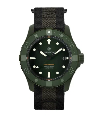 Bremont Ceramic Supermarine Watch In Green